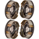 Lippert 4-Pack (2-Pair) 10" x 2.25" Forward Self-Adjusting Electric Trailer Brake Assembly – Left & Right Tandem Axle for 4,400 lbs Capacity – Replaces Dexter, Al-Ko, Rockwell & Quality