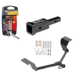 Trailer Tow Hitch For 17-27 Honda CR-V Except Hybrid Class 2 w/ 2" Adapter and Pin/Clip