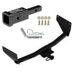 Trailer Tow Hitch For 19-25 Toyota RAV4 22-26 Lexus NX250 NX350 NX350h NX450h+ w/ 2" Adapter and Pin/Clip