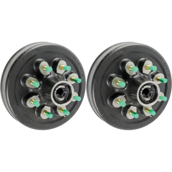 Lippert 12 inch brake and oil bath hub drum kit 7K standard 8K hybrid 8 on 6.5 9/16 stud