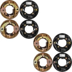 Lippert 7 inch x 1.25 inch Electric Trailer Brake Assemblies for 2.2K Tandem Axles Replaces Dexter Al-Ko Rockwell Quality Axles