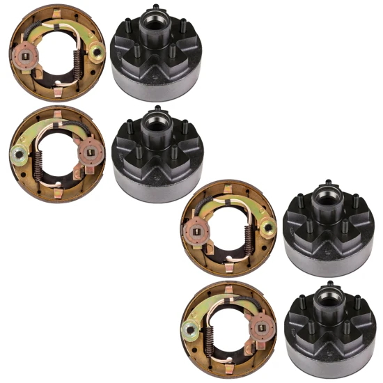 Lippert 7″ Electric Brake & 5-on-4.5″ Hub Kit, 2,200-lb Tandem Axle, Dexter/AL-KO Compatible