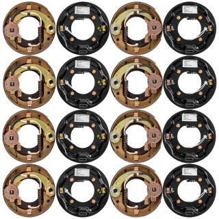 Lippert 2,200-lb electric trailer brake & 5-on-4.5 hub kit – Dexter/Alko compatible