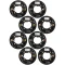 Lippert 2,200-lb electric trailer brake & 5-on-4.5 hub kit – Dexter/Alko compatible