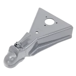 Heavy-duty Bulldog A-Frame Trailer Jack with 15K Wedge-Latch Coupler Kit