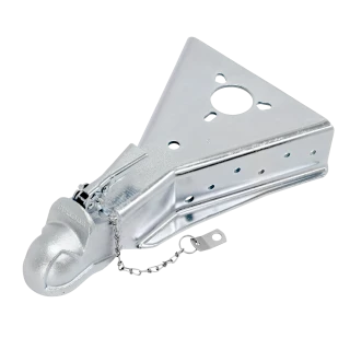 Bulldog 5K A-Frame Trailer Jack with 15K Cast Head Coupler for 2-5/16" Ball