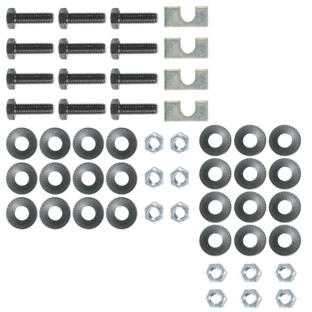 Trailer Tow Hitch Hardware Fastener Kit For 99-16 Ford F-250 F-350 08-16 F-450 Super Duty Standard Bed & Bumper 2-1/2" Receiver