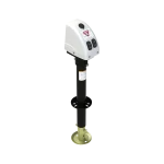 Bulldog 3.5K A-Frame Powered Trailer Jack 14-inch Lift with 12.5K Collar-Lok™ Coupler for 2-5/16-inch Ball