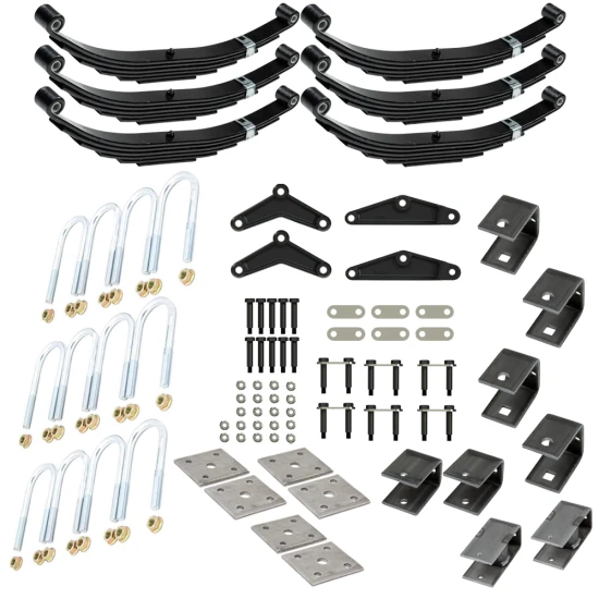 Lippert Triple Axle Suspension Kit with Long Equalizer – 3,500 lb – 1.75" Tube