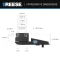 Reese Sidewinder Hitch 20K Pin Box 5th Wheel Hitch 69220 Replaces 68220 Fifth Wheel Pin Box Fits Lippert (1621, 1716, 0719), Fabex PB 600 Series, Rhino and Turning Point Bolt Hole Patterns