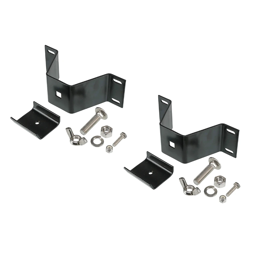 TheBulldog universal jack flat mount kit with mounting hardware for secure ATV or UTV use.