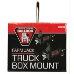 TheBulldog universal jack flat mount kit with mounting hardware for secure ATV or UTV use.