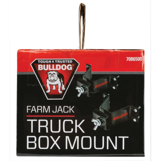 TheBulldog universal jack flat mount kit with mounting hardware for secure ATV or UTV use.