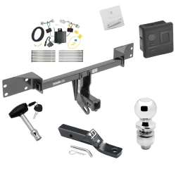 Trailer Tow Hitch For 17-19 INFINITI QX30 Exc Sport Deluxe Package Wiring 2" Ball and Lock