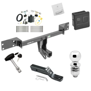 Trailer Tow Hitch For 17-19 INFINITI QX30 Exc Sport Deluxe Package Wiring 2" Ball and Lock