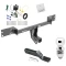 Trailer Tow Hitch For 15-24 Mercedes-Benz GLA250 Complete Package w/ Wiring and 2" Ball