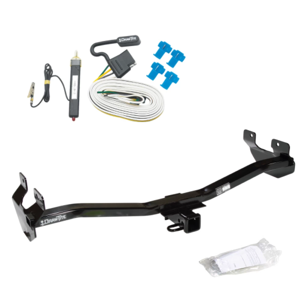 Trailer Tow Hitch For 06-10 Hummer H3 All Models w/ Wiring Harness Kit