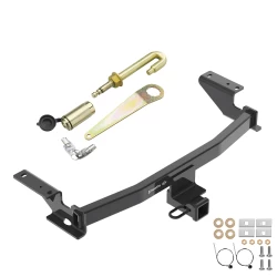 Trailer Tow Hitch For 13-25 Mazda CX-5 2019 Except Diesel Class 3 2" Towing Receiver w/ J-Pin Anti-Rattle Lock