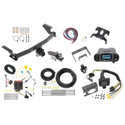 Trailer Hitch Tow Package Prodigy P3 Brake Control For 13-16 Mazda CX-5 All Models w/ 7-Way RV Wiring 2" Drop Mount 2" Ball Class 3 2" Receiver Draw-Tite Tekonsha