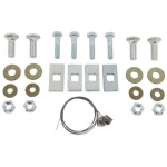 Ultimate Tow Package For 18-23 Chevrolet Traverse 2024 Limited 18-24 Buick Enclave All Models Trailer Hitch w/ Wiring 2" Drop Mount Dual 2" and 1-7/8" Ball Lock Bracket Cover 2" Receiver Reese