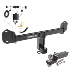 Trailer Tow Hitch For 22-26 BMW X3 All Models Complete Package w/ Wiring and 2" Ball