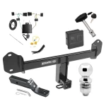 Trailer Tow Hitch For 22-26 BMW X3 All Models Deluxe Package Wiring 2" Ball and Lock