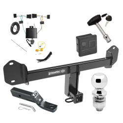 Trailer Tow Hitch For 22-26 BMW X3 All Models Deluxe Package Wiring 2" Ball and Lock