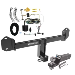 Trailer Tow Hitch For 21-23 BMW X4 Complete Package w/ Wiring and 2" Ball