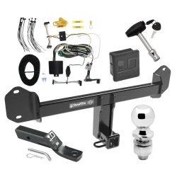 Trailer Tow Hitch For 21-23 BMW X4 Deluxe Package Wiring 2" Ball and Lock