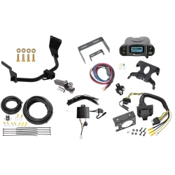 Trailer Hitch Tow Package Prodigy P3 Brake Control For 19-26 Acura RDX w/ +12V Power Provision w/ 7-Way RV Wiring 2" Drop Mount 2" Ball Class 3 2" Receiver Draw-Tite Tekonsha