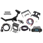 Trailer Hitch Tow Package Prodigy P3 Brake Control For 19-25 Honda Passport All Models w/ 7-Way RV Wiring 2" Drop Mount 2" Ball Class 4 2" Receiver Draw-Tite Tekonsha