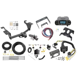 Trailer Hitch Tow Package Prodigy P3 Brake Control For 20-25 Subaru Legacy All Models w/ 7-Way RV Wiring 2" Drop Mount 2" Ball Class 3 2" Receiver Reese Tekonsha