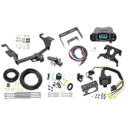 Trailer Hitch Tow Package Prodigy P3 Brake Control For 20-25 Subaru Legacy Outback Wagon w/ 7-Way RV Wiring 2" Drop Mount 2" Ball Class 3 2" Receiver Reese Tekonsha