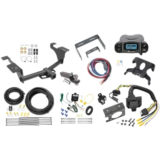 Trailer Hitch Tow Package Prodigy P3 Brake Control For 20-24 Subaru Outback Wagon w/ 7-Way RV Wiring 2" Drop Mount 2" Ball Class 3 2" Receiver Draw-Tite Tekonsha