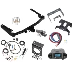 Trailer Hitch Tow Package Prodigy P3 Brake Control For 14-19 Toyota Highlander w/ 7-Way RV Wiring 2" Drop Mount 2" Ball Class 4 2" Receiver Draw-Tite Tekonsha