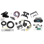 Trailer Hitch Tow Package Prodigy P3 Brake Control For 07-18 Jeep Wrangler JK All Models w/ 7-Way RV Wiring 2" Drop Mount 2" Ball Class 3 2" Receiver Draw-Tite Tekonsha