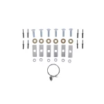 Class 4 7.5K Trailer Hitch Tow Package w/ 7-Way RV Wiring For 14-26 Dodge Durango All Models w/ 2" Drop Mount 2" Ball 2" Receiver