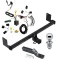 Trailer Tow Hitch For 22-23 Hyundai Kona Class 3 2" Receiver Complete Package w/ Wiring and 1-7/8" Ball