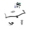 Reese Trailer Tow Hitch For 06-11 KIA Rio5 Hyundai Accent Hatchback Complete Package w/ Wiring Draw Bar and 1-7/8" Ball