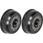 Lippert 10K 12‑1/4 × 3‑3/8 Short Brake Drum Pair – Electric/Hydraulic – Dexter, Alko, Rockwell Compatible