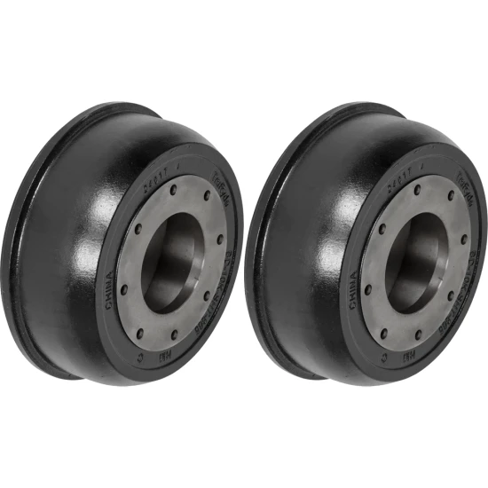 Lippert 10K 12‑1/4 × 3‑3/8 Short Brake Drum Pair – Electric/Hydraulic – Dexter, Alko, Rockwell Compatible