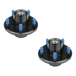 Lippert 3,500 lb. Single-Axle Pre-Greased Trailer Hub Assembly 5 on 4.5, 2-Pack