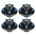 Lippert 3,500 lb Tandem-Axle Pre-Greased Hub Assembly 4-Pack, 5 on 4.5 Pattern, Includes Lug Nuts