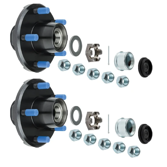 Lippert 3,500 lb. Single-Axle Pre-Greased Trailer Hub Assembly 5 on 4.5, 2-Pack