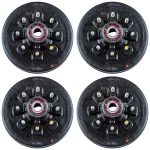 lippert 12 inch brake assemblies & fully assembled 8‑on‑6.5 drum hub kit, dexter alko rockwell compatible, 7k axle