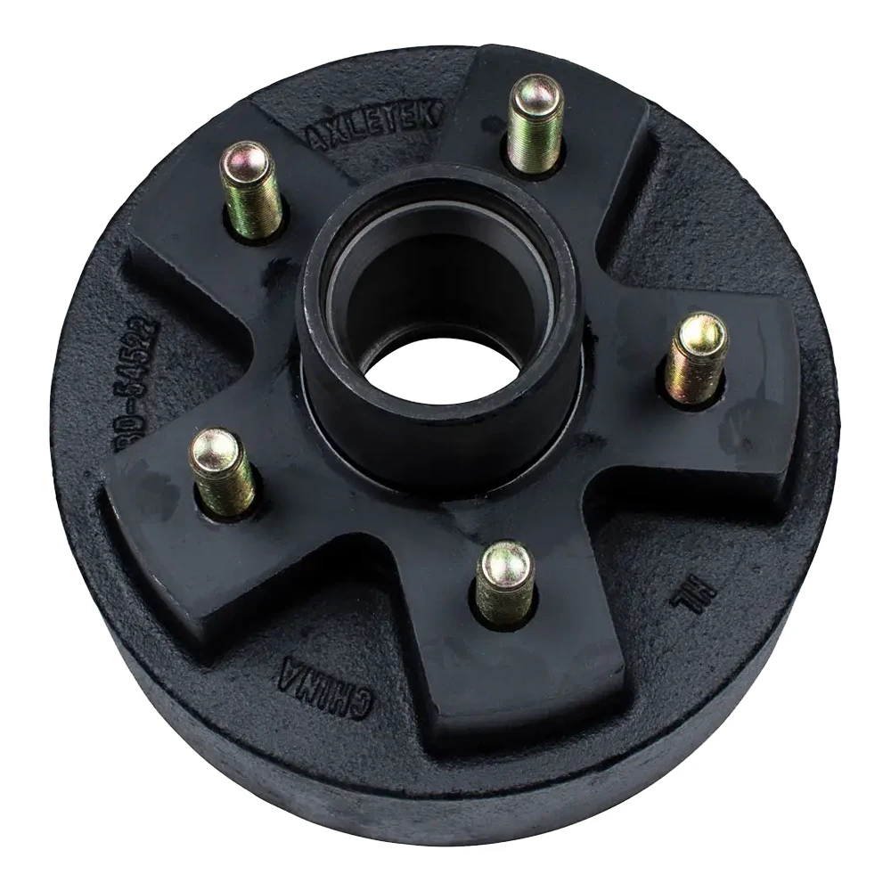Lippert 7 Inch Brake Hub 8-Pack for 2200 Pound Axles with 5 on 4.5 Inch Pattern, Dexter/Alko Compatible