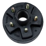 Lippert 7 Inch Brake Hub 8-Pack for 2200 Pound Axles with 5 on 4.5 Inch Pattern, Dexter/Alko Compatible