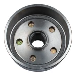 Lippert 7 Inch Brake Hub 8-Pack for 2200 Pound Axles with 5 on 4.5 Inch Pattern, Dexter/Alko Compatible