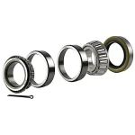 Lippert right-hand 10×2.25 electric brake & 5-on-4.5 drum-hub kit for 3,500-lb trailer axle – Dexter / Alko compatible