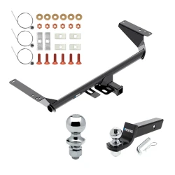 Reese Trailer Tow Hitch For 17-25 Chrysler Pacifica Except Hybrid 20-25 Voyager 22-23 Grand Caravan Class 3 2" Receiver w/ 1-7/8" and 2" Ball